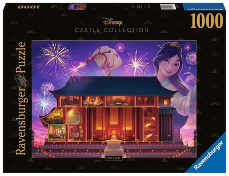 Ravensburger Disney Castle Collection: Mulan 1000 Piece Jigsaw Puzzle for Adults & Kids | Unique Softclick Technology | Sturdy, Vibrant & Glare Free | Perfect for Me-Time or Group Fun Ravensburger