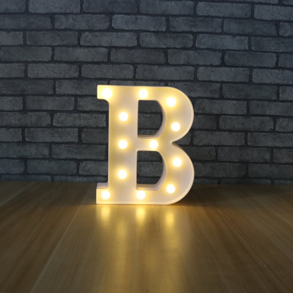 BAR - Illuminated Marquee Pub Bar Sign - Lighted Word Pre-Lit Battery Operated (23.03-in x 8.66-in) Pooqla