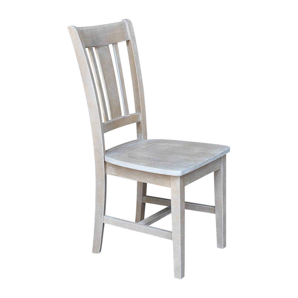 International Concepts San Remo Chair Washed Gray Taupe IC International Concepts