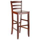 Winsome 29-Inch Bar Ladder Back Stool, Set of 2 Winsome