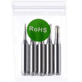 Soldering Iron Kit Electronics - FEITA Adjustable Temperature Solder Iron AC110V 60W with 5Pcs Different Solder Tips, Soldering Stand, Solder Wire for Variously Electronic Repair FEITA