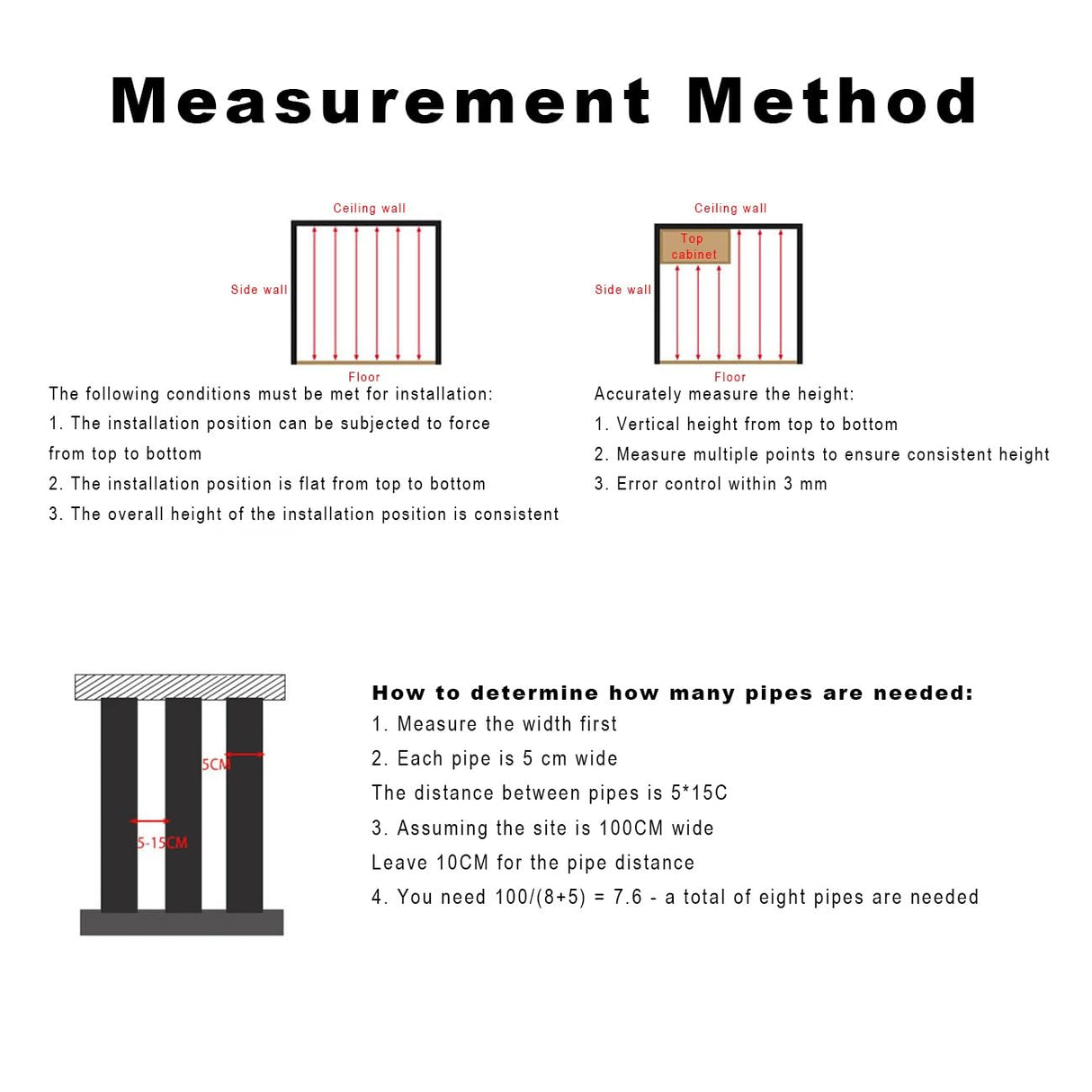 Wood Slats Room Divider Post - Floor to Ceiling Privacy Screen for Teahouse/Coffee Shop/Hotel/Study - Small Space Decor Divider Column Generic