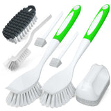 Holikme 5Pack Kitchen Cleaning Brush, Green Holikme
