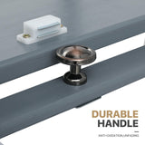 MoNiBloom 68" Tall Slim Narrow Clear Display Cabinet with Acrylic Door Curio Cabinet Display Case Corner Shelves Collection Display Case, Gray MoNiBloom