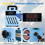 MAIKESUB Mug Press Upgrade Mug Heat Press Machine for 10oz-15oz Coffee Mugs 16oz Skinny Straight Cups, Handheld Lightweight Mug Press Sublimation Machine Cup Heat Press Mini Tumbler Press MAIKESUB