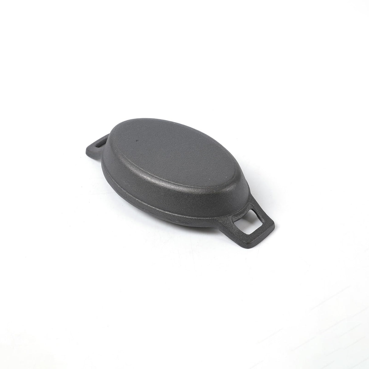 HAWOK Cast Iron Mini Oval Serving Dishes with a Storage Bag, Oval-shaped Casserole Dishes, 4 PCS HAWOK