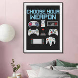 DIY Diamond Painting Kits Funny Gaming Diamond Art for Adults Kids, Full Round Drill Paint by Numbers Arts Pictures for Home Wall Decor Gifts 12 x 16 inch DVWIVGY