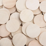 400 PCS Mini Wood Slices, 1 Inch Diameter Unfinished Round Wood Slices for Creative DIY Crafts and Decorations by GNIEMCKIN GNIEMCKIN