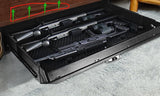 Extra Large Under Bed Safe, Heavy-duty Rapid Gun Storage Safe Drawer Safe for AR Rifle Ammo Pistol Accessories for Home and Vehicle LANGGER V