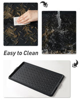 SUPENUIN Extra Large Boot Tray 48 Inch Boot Storage Heavy Duty Rubber Mats for Floor Waterproof Boot Mat Tray for Entryway Multi Use Shoe Rug 16x47.5 Inches SUPENUIN