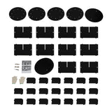 Lemoeyes 360° Rotating Corner Bookshelf - 5-Tier Spinning Bookcase for Home and Office Lemoeyes