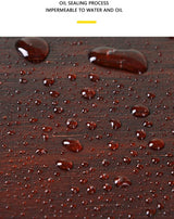 KIILOMP Oval Walnut Wooden Paint Palette 16 * 12inch - Artist Oil Paint Palette Walnut Palettes 30 * 40 for Acrylic Watercolor Oil Paints (Oval 30 x 40 cm) KIILOMP