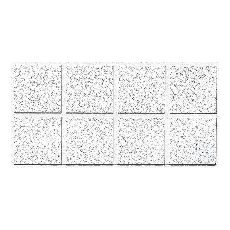 Armstrong Ceiling Tiles; 2x4 Ceiling Tiles - 10 pcs White Ceiling Tiles; Acoustic Ceilings for Suspended Ceiling Grid; CORTEGA Second Look 2767 Armstrong