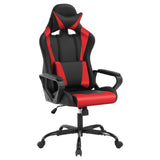 Gaming Chair for Adults Office Gaming Chair with Massage - Heavy Duty Ergonomic Racing Chair with Lumbar Support and Adjustable Arms RROCOSIA