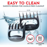 Culinary Couture Black Meat Shredder Claws - Bear Claws for Shredding Meat - Claws for Pulled Pork, Chicken Shredder Tool - Perfect for BBQ Gifts Culinary Couture