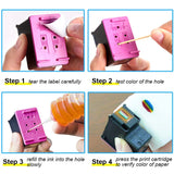 5 Color Set Printers Dye Ink Refill kit for Canon PG240 PG-250 251 CL241 PG245 CL246 PG-243 CL-244 Refillable Ink Inkjet Cartridge PIXMA MG3620 MG2522 MG2525 TS3322 100 ml x 5 with Syringe PBK+BK+CMY DLMELHOR