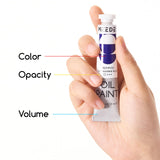 MEEDEN Oil Paint Set - 12 x 22ml (0.74 oz) Color Oil Paints for Adults Students Beginners- Rich Pigment Art Paints for Canvas Painting MEEDEN