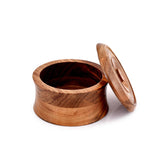 BHAVATU Jewellery box Acacia Wood Vintage Style Treasure Box Storage Organizer Trinket Keepsake Chest (5" x 5" x 3") BHAVATU