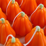 Japleed Pumpkin Candle Molds for Candle Making, Fall Halloween Thanksgiving Ornament Molds, 3D Pumpkin Epoxy Resin Soap Wax Silicone Mold Autumn Chocolate Cake Fondant Dessert Mould (Pear) japleed