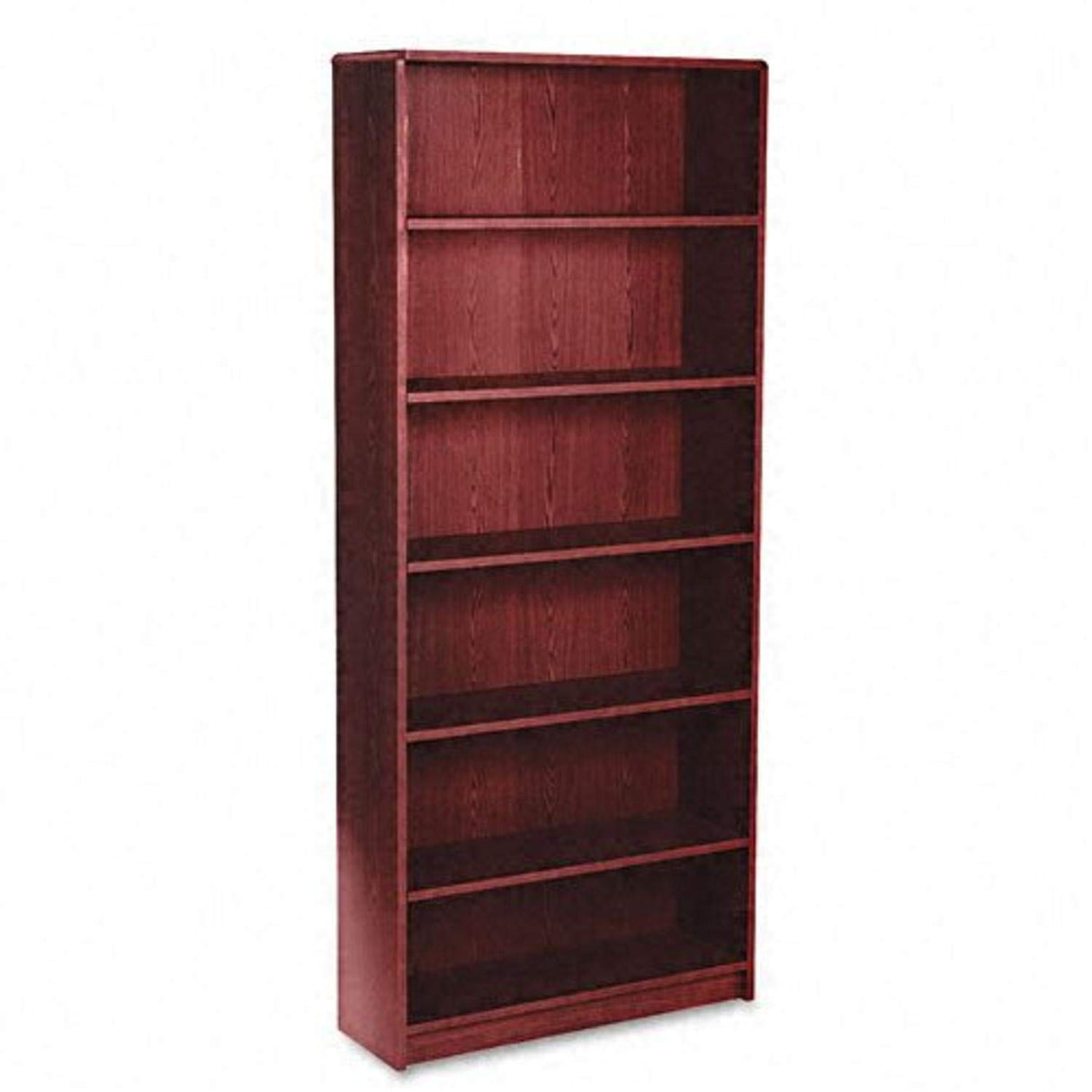 Hon 1870 Series Bookcase, 6 Shelves, 36 W by 11-1/2 D by 84 H, Mahogany HON