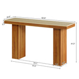 Tribesigns Long Bar Table, Counter Height Pub Table Home Bar Unit for Kitchen Dining Room Tribesigns