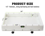 GROWLING Reusable Epoxy Resin Mold 24x12x3 Inches, Adjustable Fastening and Leveling, Heavy Duty Large Resin Mold for River Tables, Coffee Tables, Trays, Cutting Boards, DIY Resin Art Etc. GROWLING