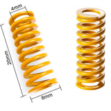 12Pcs 3D Printer Bed Springs 8mmx20mm, Ender 3 Bed Springs Compatible for Ender 3S,Ender 3 v2/Ender 3 Pro/Ender 3 Neo/Ender 3 Max neo,Ender 3 S1 /Ender 5, 3D Printer Bed Leveling, TIEXYE