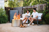 Solo Stove Yukon 2.0, 27 Inch Smokeless Fire Pit with Removable Ash Pan - Wood Burning Portable Stainless Steel Outdoor Fireplace, Stainless Steel, Ideal for 6 or More People, 38 lbs Solo Stove