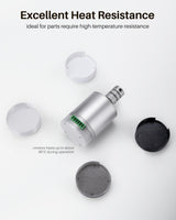 ELEGOO PC Filament 1.75mm Black 1KG, Tough and Durable Professional 3D Printer Filament Dimensional Accuracy +/- 0.05mm 1KG Spool Heat Resistant 3D Printing Polycarbonate Material ELEGOO