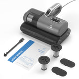 AIRTHEREAL M1 Mattress Vacuum Cleaner, 6 in 1 Bed Vacuum with High-Frequency Vibration - 80,000 RPM Dual Brushroll Rotation, UV-C Light, 14Kpa Suction, Dust Sensor, Ultrasonic and Heating Tech AIRTHEREAL