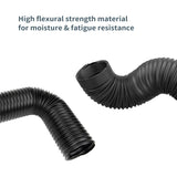 POWERTEC 4'' x 36" Dust Collection Hose, Flexible 4 Inch Dust Collector Hose for Table Saw, Drill Press, Woodworking and Wood Shop Dust Collection System (70128V) POWERTEC