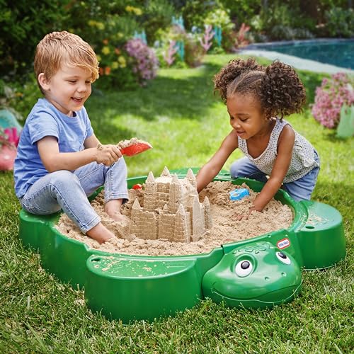 Little Tikes Turtle Sandbox, for Boys and Girls Ages 1-6 Years - WoodArtSupply