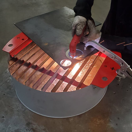 Round - Plasma Cutter Water Table for 55 gal. Drum/ 17 gal. tub - No Clamp 911 motorsports