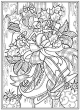 Creative Haven Enchanted Christmas Coloring Book (Adult Coloring Books: Christmas) Dover Publications
