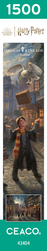Ceaco - Thomas Kinkade - Harry Potter - Diagon Alley - 1500 Piece Jigsaw Puzzle Ceaco