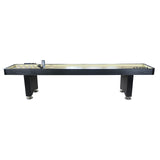 Playcraft Woodbridge Shuffleboard Table, Black, 12 Feet Playcraft