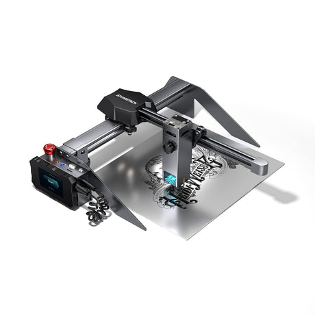 ATOMSTACK P9 M50 Laser Engraving Machine, 10W Laser Module Output, with 3.5 inch Touch Screen & 32-Bit Chipset, Cutting Direct on 20mm Wood, 0.02mm²Laser Spot. ATOMSTACK