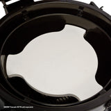 Char-Griller® AKORN Charcoal Grill and Smoker Ceramic Smokin' Stone Accessory for Low-and-Slow Indirect BBQ Smoking Methods in Ivory, 15”L x 15”W x 1”H, Model 6201 Char-Griller