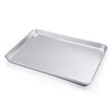 Large Baking Sheet, P&P CHEF Stainless Steel Cookie Sheet Baking Pan Tray, Rectangle 16''x12''x1'', Healthy & Non Toxic, Mirror Finish & Dishwasher Safe P&P CHEF
