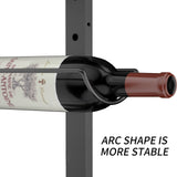 Wall Wine Rack for 12 Wine Bottles, DIY Detachable Wine Storage Organizer, Wall Mount Wine Bottle Display Holder Towel Rack Used As One or Four, for Kitchen, Pantry, Dining Room, Bar, Wine Cellar Sonyabecca