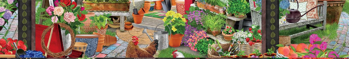 Ceaco - Tracy Flickinger - The Garden Center - 2000 Piece Jigsaw Puzzle Ceaco