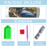 Milila Diamond Painting Kits for Adults Full Drill Round Diamond Art Kits for Beginners for Home Wall Decor 11.8x11.8inch(Eagle) Milila