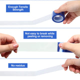 Jadive 10 Rolls Sublimation Heat Crafts Tape, 1 Inch x 52 ft Small Blue Thermal Tape Sublimation Heat Resistant Tape, Heat Transfer Tape, Heat Tape, High Temp Tape, up to 392 Degrees Fahrenheit Jadive