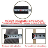 KUSRUP Slatted Bed Base Replacement Wooden Bed Slats Board for Metal Bed Frames Sofa Mattress Foundation/Platform (29.3" x 0.32" x 2"/5 Slats Pack) (29.3" x 0.32" x 2"/5 Slats Pack) KUSRUP