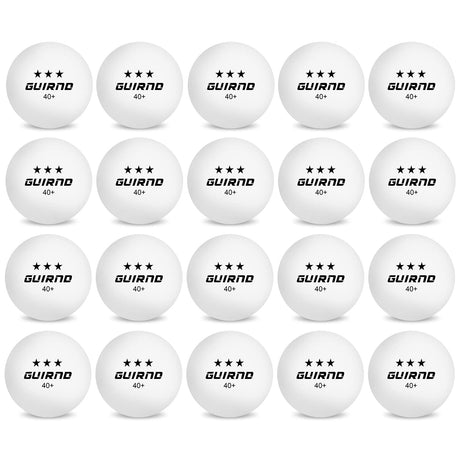 20 Pack Ping Pong Balls, 3 Star Table Tennis Balls, 40+ Pong Ball Competition and Recreational Play, Abs Ping Pong Ball, Games, DIY Guirnd