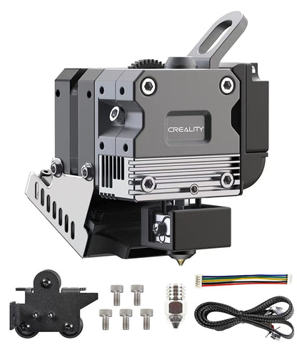 Creality Sprite Direct Drive Extruder Pro Kit, All Metal Extruder Upgrade Kit for Ender 3/Ender 3 v2/Ender 3 Pro/Ender 3 Max 3D Printer,Dual Gear Dual Fan Design,Support BL Touch/CR Touch - WoodArtSupply