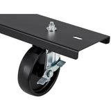 Global Industrial Global IndustrialCaster Base Set for Adjustable Height Workbench 48-72"W x 30 & 36"D, Black Global Industrial