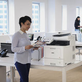 Brother MFC‐L9610CDN Enterprise Color Laser All‐in‐One Printer with Fast Printing, Large Paper Capacity, and Advanced Security Features, White Brother