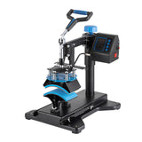 Leomru 5 in 1 Heat Press Machine, Heat Press 15x15, Multifunction T Shirt Press Machine, 360-Degree Swing Away Sublimation Heat Press Machine for T-Shirt Mugs Hat Cap Slide Out Leomru