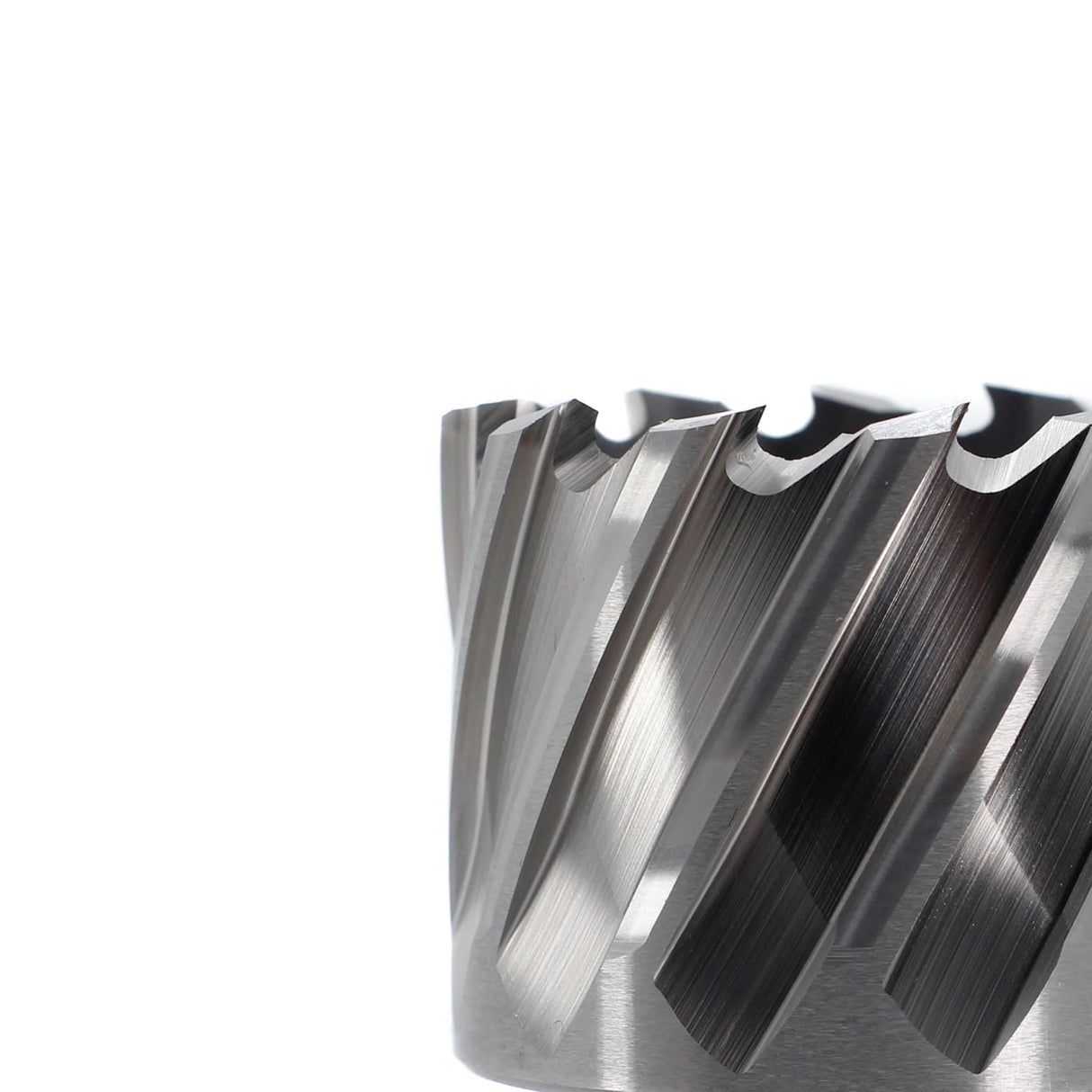 OSCARBIDE Annular Cutter 2 inch Cutting Diameter,1 inch Depth of Cut,3/4 inch Weldon Shank 2 Flat Mag Drill Bit with Pilot Pin for Magnetic Drill Press,1 Piece OSCARBIDE